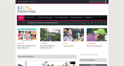 Desktop Screenshot of kidsandparenting.com